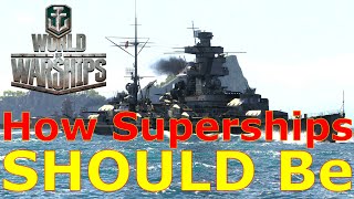 World of Warships- THIS Is How Superships Should Be (Clausewitz)