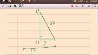 Rumus Matematika Mencari Tinggi Limas