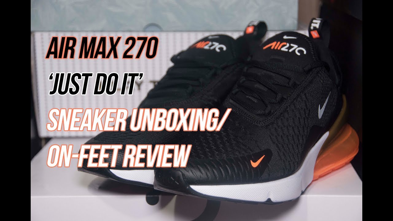 nike air max 270 just do it pack