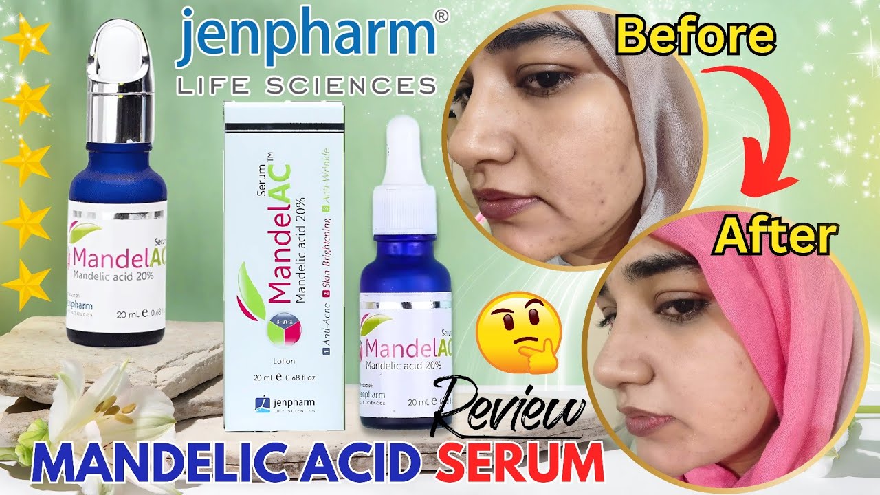 Jenpharm Mandelac Serum Review 👍 | Jenpharm Mandelic Acid| Best Chemical Peel