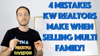 Selling multi family real estate is a COMPLETELY different business than single family investing – and even more so than selling the 