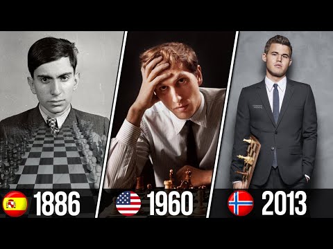 ♟ Все Чемпионы Мира по Шахматам по Годам 1886 - 2022 ♟