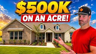 This North Dallas Suburb Has the CHEAPEST Ranch Homes on Acreage!