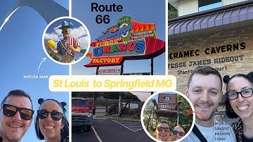ROUTE 66 | SEPT 2025 | DAY 4 | St Louis MO to Springfield MO
