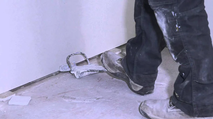 How to install Gyproc Habito with dot & dab