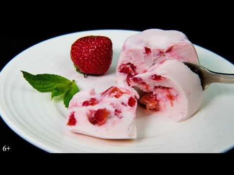 Как приготовить Десерт из клубники без выпечки. Чудо десерт. Творог, клубника. Strawberry dessert 6+