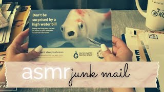 ASMR 📃 Paper Sorting \ Shuffling \ Page Turning - Going Through Mail 🤫 No Talking Version