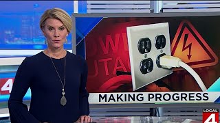 DTE making progress on restoring power after ice storm