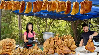 Sold Out In 1 Hour Limited Crispy German Pork Leg U0026 Tail With Pork Belly  Thai Street Food