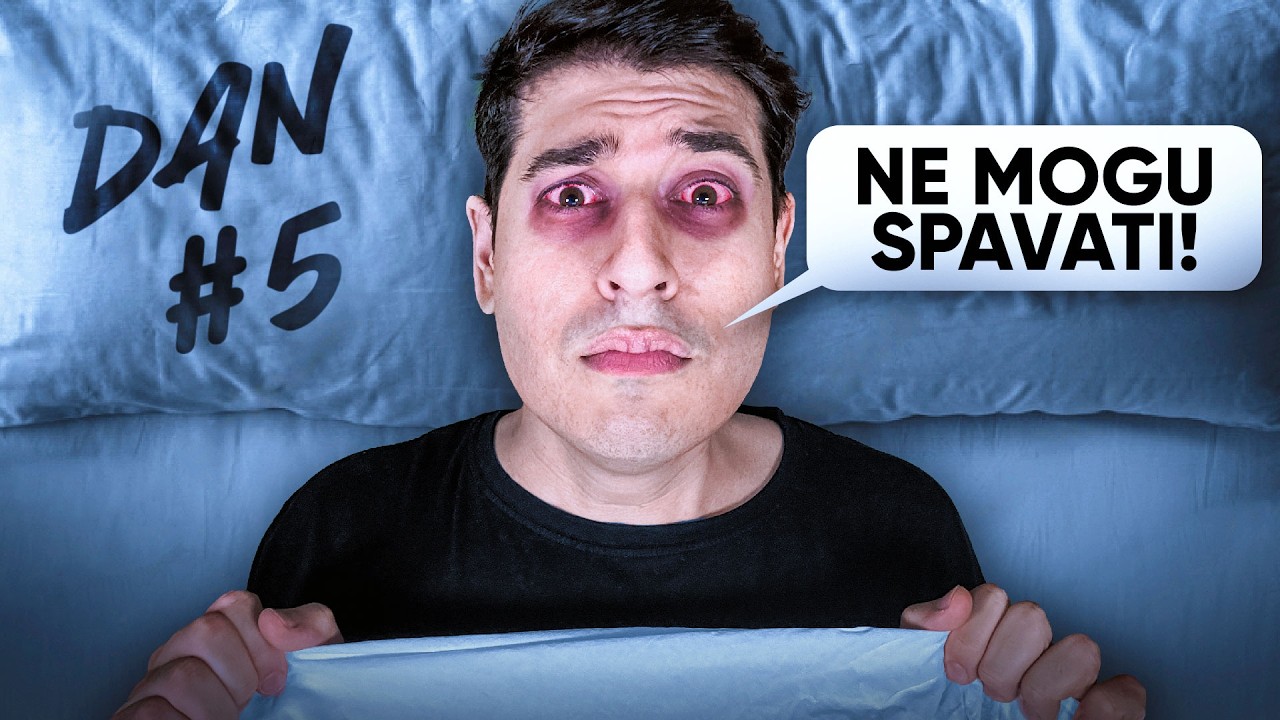 5 DANA BEZ SPAVANJA 😴