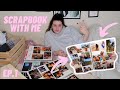 SCRAPBOOK WITH ME (Ep.1) |  *very average but chill vibes*