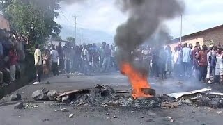 ⁣Burundi's political crisis rages on