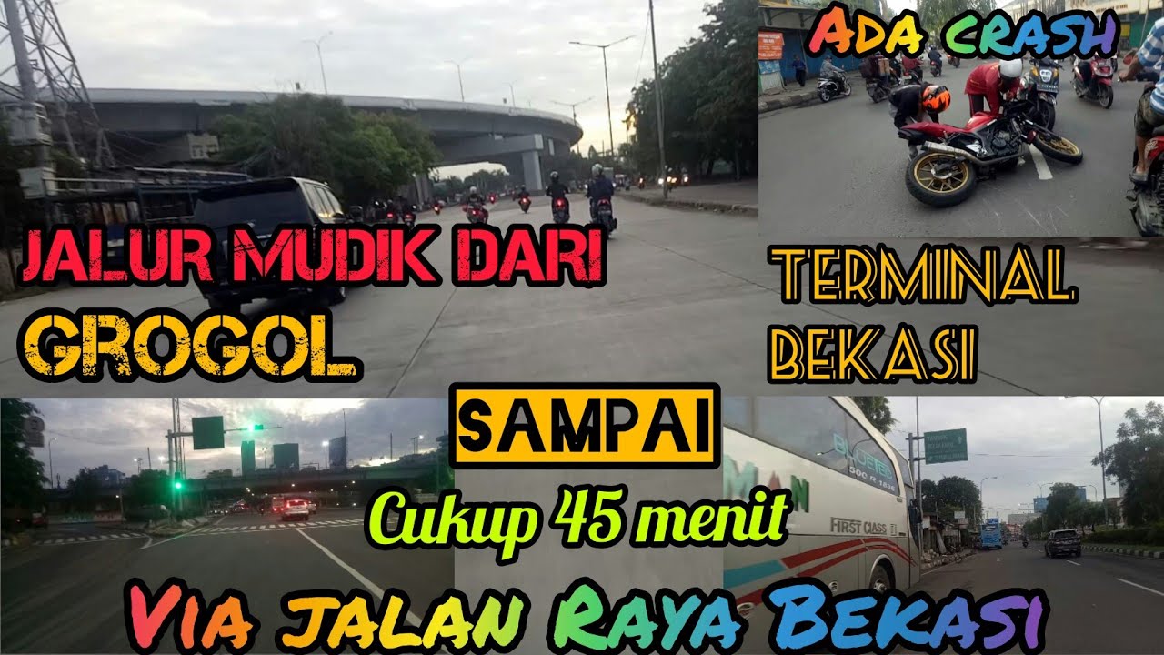 RuteMotor TANGGERANG ke Bekasi Via Pulo Gadung
