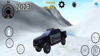 Offroad Jeep 4x4 Sim 2023 Game | Snow Road Jeep Driving Gameplay | New Trending Android Gameplay screenshot 1