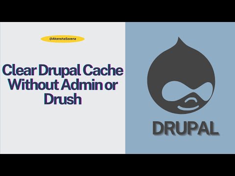 How to clear Drupal Cache even when the site is not working | Without Drush | Without admin access
