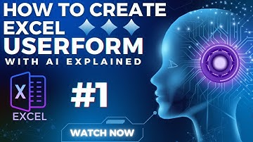 Excel VBA UserForm Tutorial | Beginner Friendly Step-by-Step Guide #1