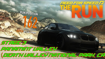 Need for Speed: The Run - Stage 3 - Panamint Valley (Death Valley National Park, CA)