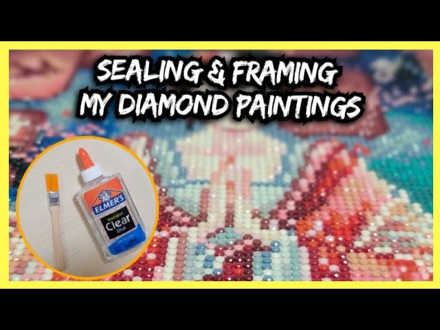 How to Seal a Finished Diamond Painting - Quick, Easy, and Budget