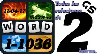 4 Fotos 1 Palabra | Todas las soluciones de 2 letras [1-1036] screenshot 3