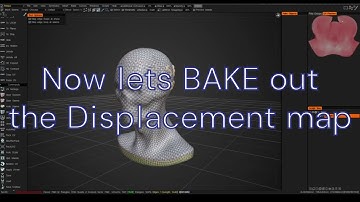 3D Coat - How to bake out Displacement Maps