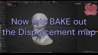 3D Coat - How to bake out Displacement Maps