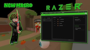 How to macro in da hood with razer [PATCHED] [Halloween Update] [Razer Synapse 3]