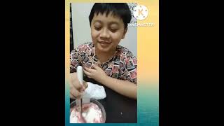 DIY Slime no Glue (flour, water, salt and Coloring (optional)) Grade 5