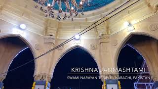 Krishna Janmashtami At Swami Narayan Temple - Karachi, Pakistan