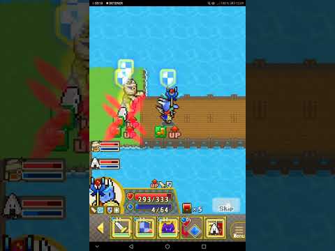 Quest Town Saga: Beating the final boss without other players except I'm 25 levels underleveled