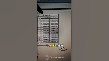 Utilizando coordenadas UTM en Autocad #arquitectura #autocadtutorial #tutorial #autocad
