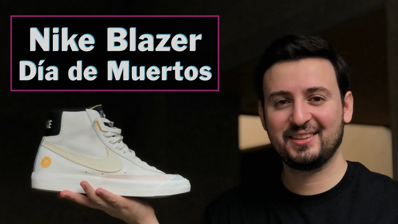 dia de los muertos nike blazer