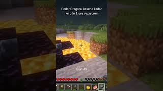 Gün 49 #4k #minecraftshorts #minecraft #daily
