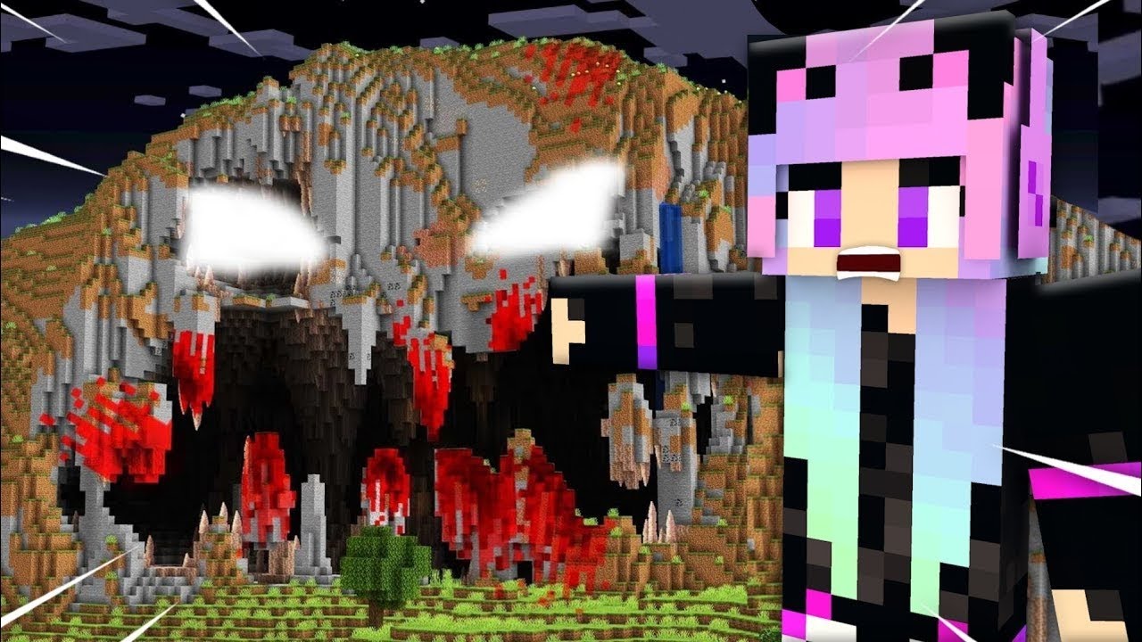 I Trolled My Sister with SCARY CAVES in Minecraft ||
