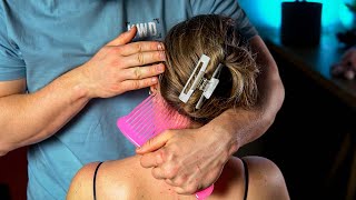 ASMR Migraine Treatment: NAPE ATTENTION for Instant Relief (No Talking)