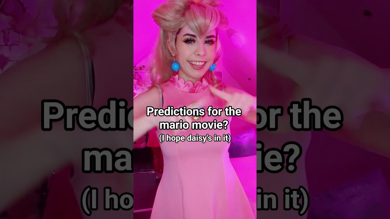 predictions? #nintendo #princesspeach #mario #mariokart #cosplay #comiccon  #mariomovie