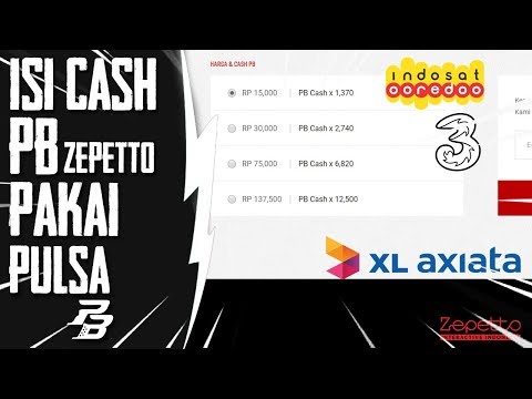 Cara Isi/Beli Cash PB Zepetto Pakai Pulsa All Operator 100% Resmi & Aman 2019 - TUTORIAL #1. 