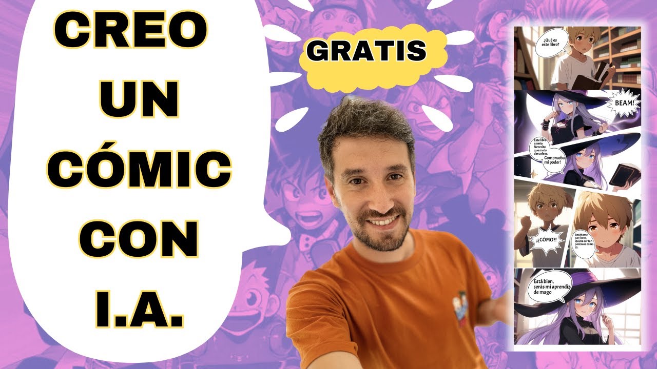 Ia Comic Comic AI GRATIS🔝Crea CÓMICS con INTELIGENCIA ARTIFICIAL! Tutorial ...