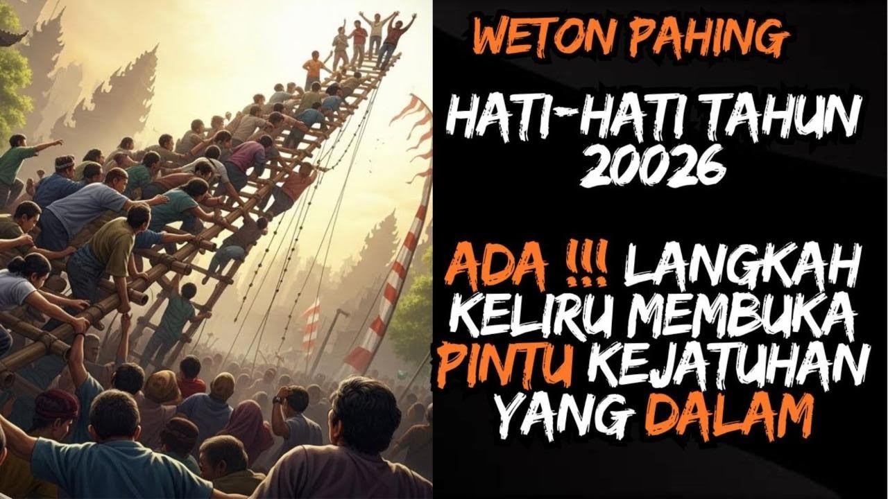 HATI-HATI ‼️TAHUN 2026 TAHUN SELEKSI UNTUK WETON PAHING