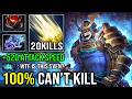 100% CAN'T KILL 520 Attack Speed 1 Shot Hammer with Moon Shard Mask of Madness Sven Dota 2