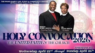 HOLY CONVOCATION 2026 | Bishop George Bloomer