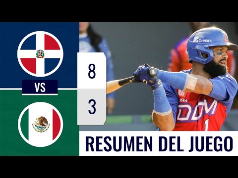 Resumen República Dominicana vs México | Serie Del Caribe 9-feb