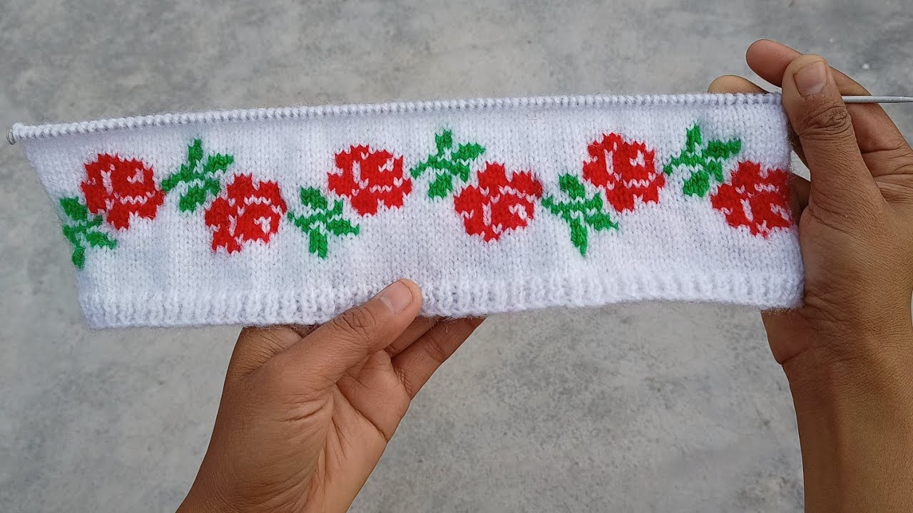 Bail Rose Sweater Design |