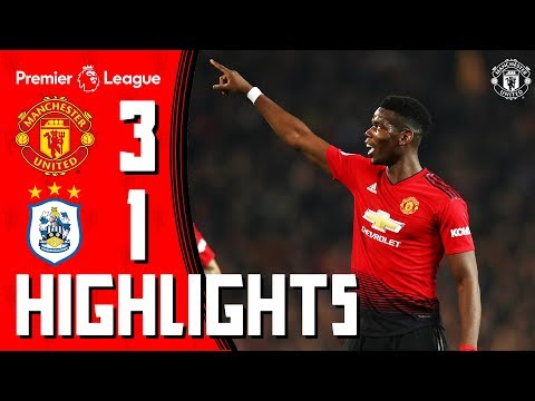 Highlights | Manchester United 3-1 Huddersfield Town | Premier League