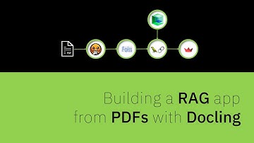 Building a RAG application from PDFs with Docling