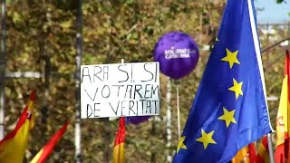 Spanish unionists stage mass rally in Barcelona