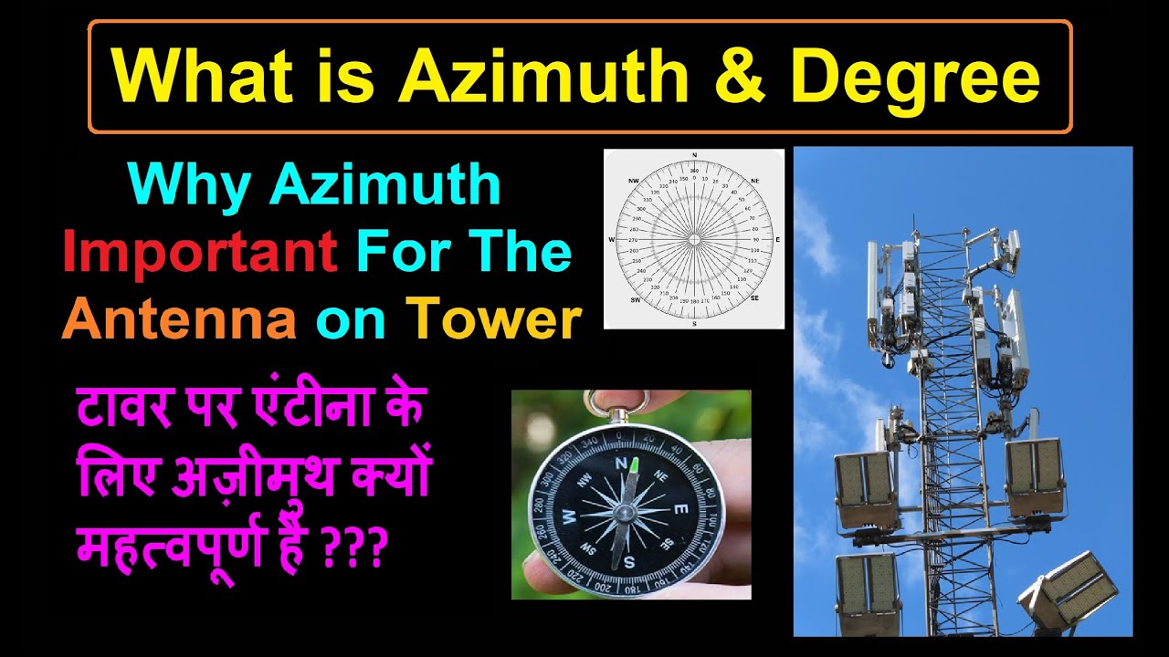 What is Azimuth & Degree Why is the azimuth important for the antenna