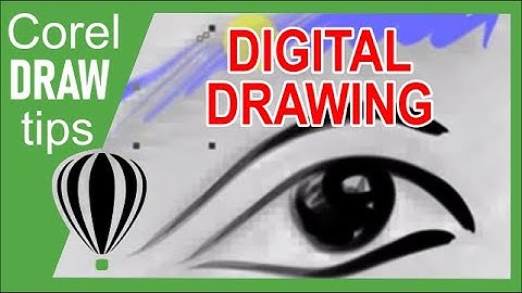 Sketching using the Wacom Bamboo Tablet in CorelDraw