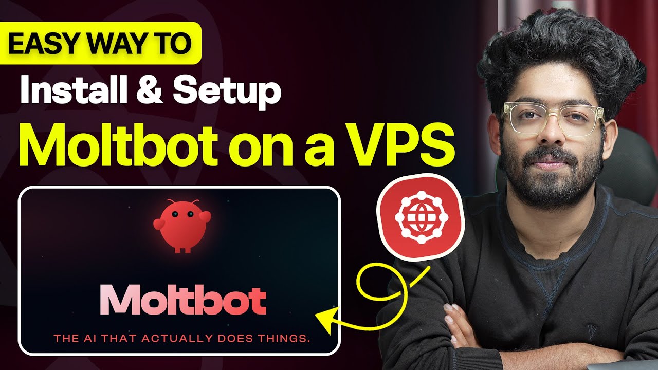 Easy Way To Install Moltbot (Clawdbot) On A VPS in 10 Minutes!