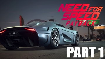 Need for speed Payback Gameplay Walkthrough Part 1 - BETRAYAL