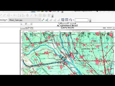 تصحيح الخرائط جغرافيا الإرجاع الجغرافي 